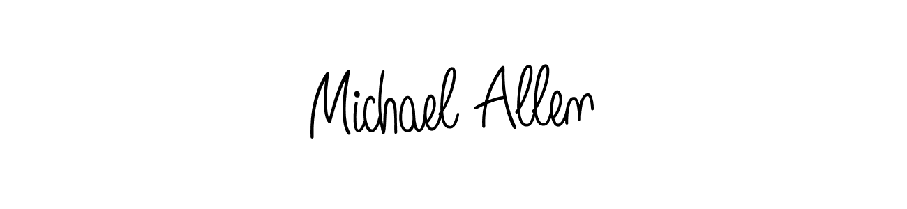 Create a beautiful signature design for name Michael Allen. With this signature (Angelique-Rose-font-FFP) fonts, you can make a handwritten signature for free. Michael Allen signature style 5 images and pictures png