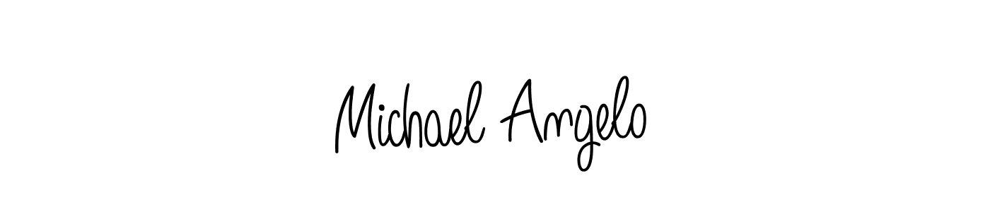 Angelique-Rose-font-FFP is a professional signature style that is perfect for those who want to add a touch of class to their signature. It is also a great choice for those who want to make their signature more unique. Get Michael Angelo name to fancy signature for free. Michael Angelo signature style 5 images and pictures png