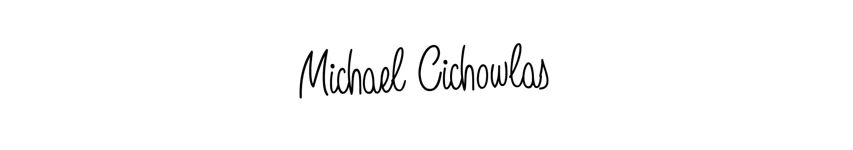 Once you've used our free online signature maker to create your best signature Angelique-Rose-font-FFP style, it's time to enjoy all of the benefits that Michael Cichowlas name signing documents. Michael Cichowlas signature style 5 images and pictures png