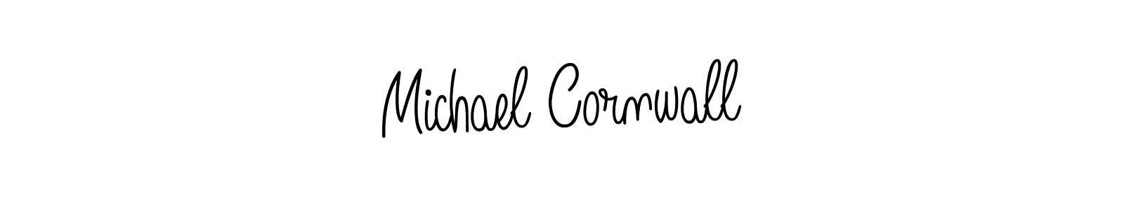 How to Draw Michael Cornwall signature style? Angelique-Rose-font-FFP is a latest design signature styles for name Michael Cornwall. Michael Cornwall signature style 5 images and pictures png