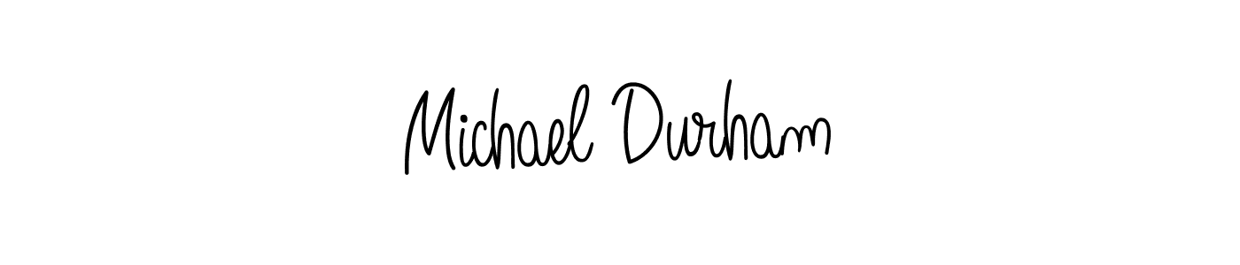 Create a beautiful signature design for name Michael Durham. With this signature (Angelique-Rose-font-FFP) fonts, you can make a handwritten signature for free. Michael Durham signature style 5 images and pictures png
