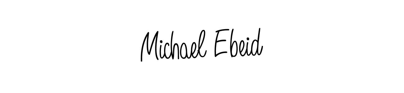 It looks lik you need a new signature style for name Michael Ebeid. Design unique handwritten (Angelique-Rose-font-FFP) signature with our free signature maker in just a few clicks. Michael Ebeid signature style 5 images and pictures png