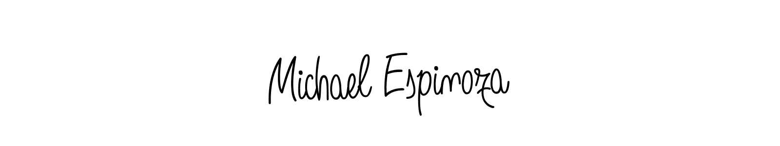 if you are searching for the best signature style for your name Michael Espinoza. so please give up your signature search. here we have designed multiple signature styles  using Angelique-Rose-font-FFP. Michael Espinoza signature style 5 images and pictures png