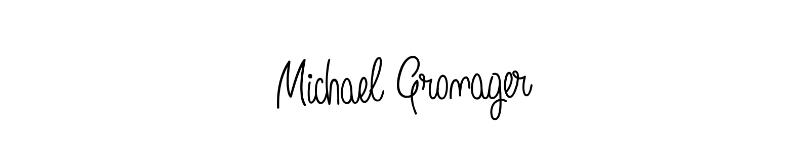 How to Draw Michael Gronager signature style? Angelique-Rose-font-FFP is a latest design signature styles for name Michael Gronager. Michael Gronager signature style 5 images and pictures png