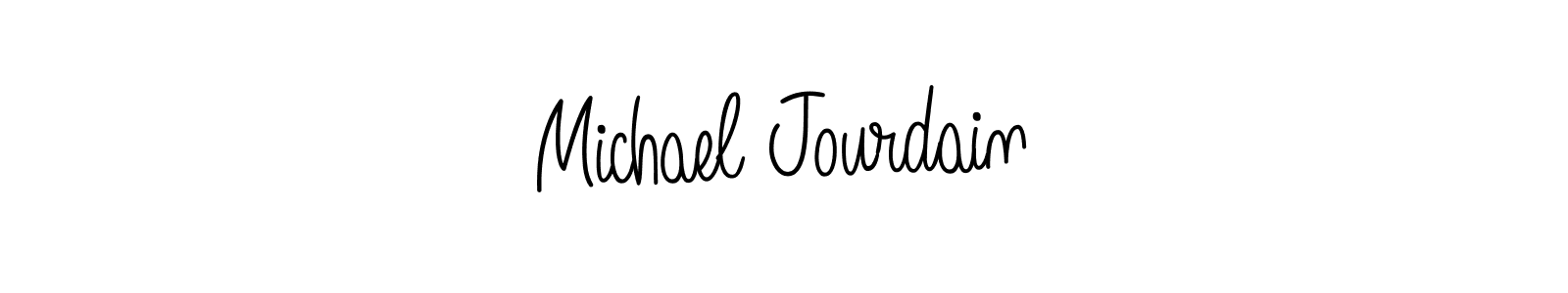 Make a beautiful signature design for name Michael Jourdain. With this signature (Angelique-Rose-font-FFP) style, you can create a handwritten signature for free. Michael Jourdain signature style 5 images and pictures png