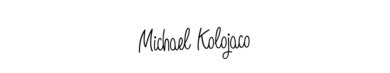 It looks lik you need a new signature style for name Michael Kolojaco. Design unique handwritten (Angelique-Rose-font-FFP) signature with our free signature maker in just a few clicks. Michael Kolojaco signature style 5 images and pictures png