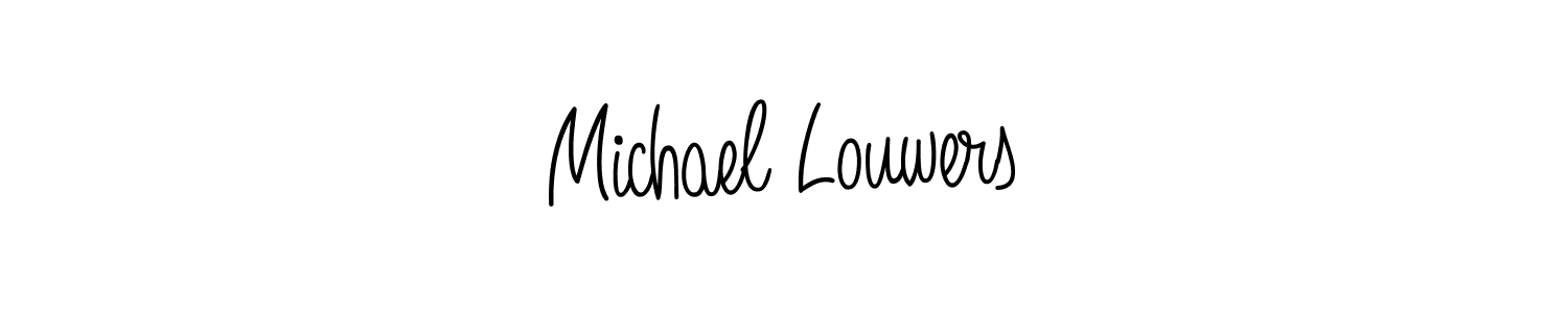 Best and Professional Signature Style for Michael Louwers. Angelique-Rose-font-FFP Best Signature Style Collection. Michael Louwers signature style 5 images and pictures png