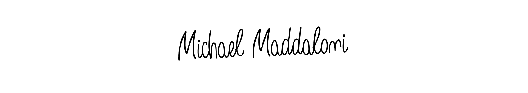 Best and Professional Signature Style for Michael Maddaloni. Angelique-Rose-font-FFP Best Signature Style Collection. Michael Maddaloni signature style 5 images and pictures png