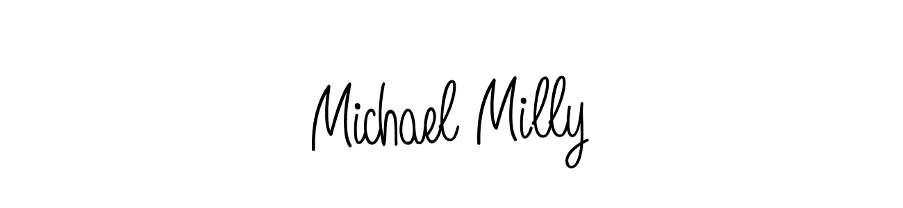 See photos of Michael Milly official signature by Spectra . Check more albums & portfolios. Read reviews & check more about Angelique-Rose-font-FFP font. Michael Milly signature style 5 images and pictures png