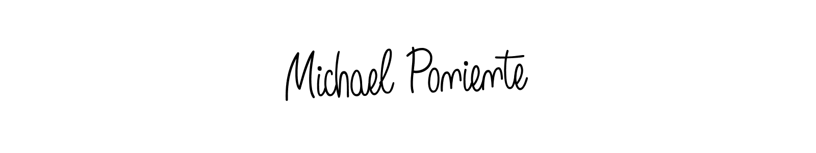 Also You can easily find your signature by using the search form. We will create Michael Poniente name handwritten signature images for you free of cost using Angelique-Rose-font-FFP sign style. Michael Poniente signature style 5 images and pictures png