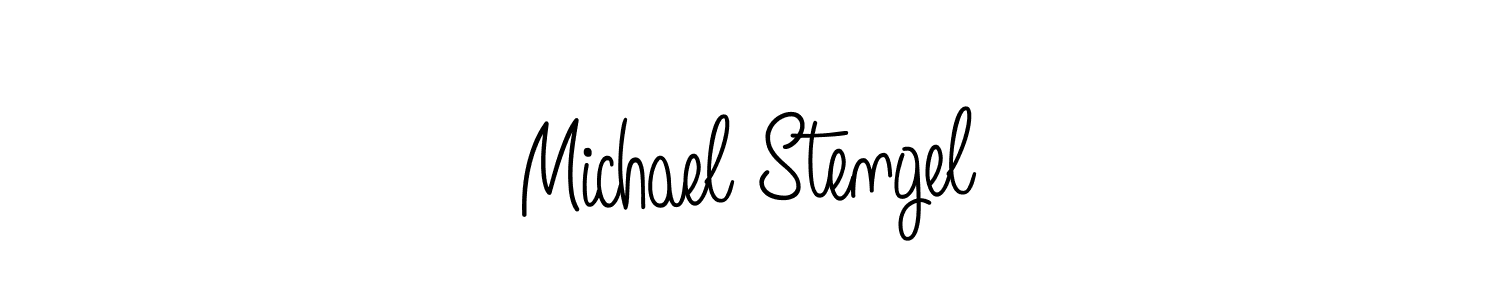 Angelique-Rose-font-FFP is a professional signature style that is perfect for those who want to add a touch of class to their signature. It is also a great choice for those who want to make their signature more unique. Get Michael Stengel name to fancy signature for free. Michael Stengel signature style 5 images and pictures png
