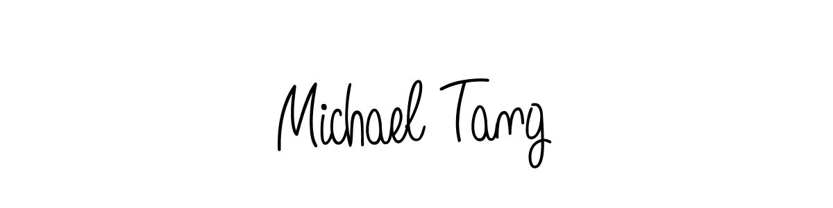 Best and Professional Signature Style for Michael Tang. Angelique-Rose-font-FFP Best Signature Style Collection. Michael Tang signature style 5 images and pictures png