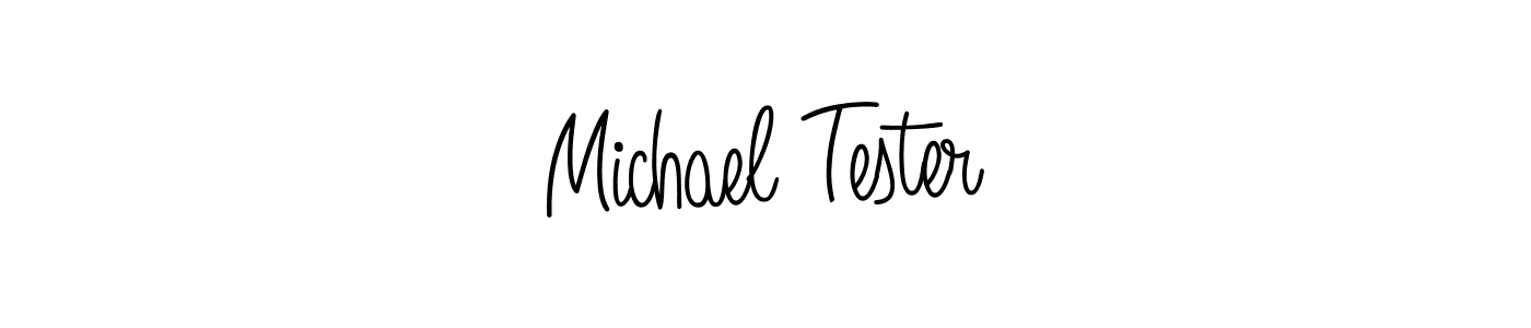 Similarly Angelique-Rose-font-FFP is the best handwritten signature design. Signature creator online .You can use it as an online autograph creator for name Michael Tester. Michael Tester signature style 5 images and pictures png
