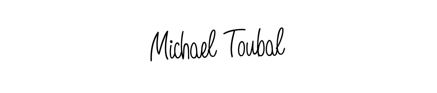 Design your own signature with our free online signature maker. With this signature software, you can create a handwritten (Angelique-Rose-font-FFP) signature for name Michael Toubal. Michael Toubal signature style 5 images and pictures png