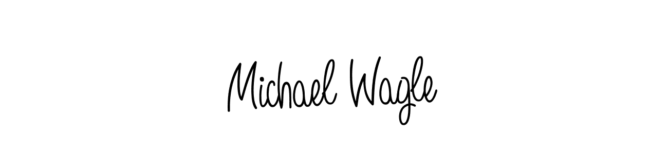 Design your own signature with our free online signature maker. With this signature software, you can create a handwritten (Angelique-Rose-font-FFP) signature for name Michael Wagle. Michael Wagle signature style 5 images and pictures png