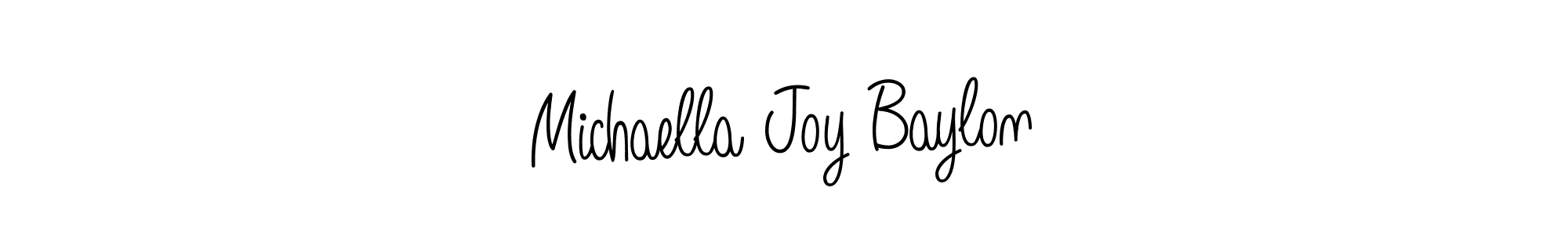 Make a beautiful signature design for name Michaella Joy Baylon. Use this online signature maker to create a handwritten signature for free. Michaella Joy Baylon signature style 5 images and pictures png