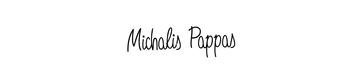 How to make Michalis Pappas signature? Angelique-Rose-font-FFP is a professional autograph style. Create handwritten signature for Michalis Pappas name. Michalis Pappas signature style 5 images and pictures png