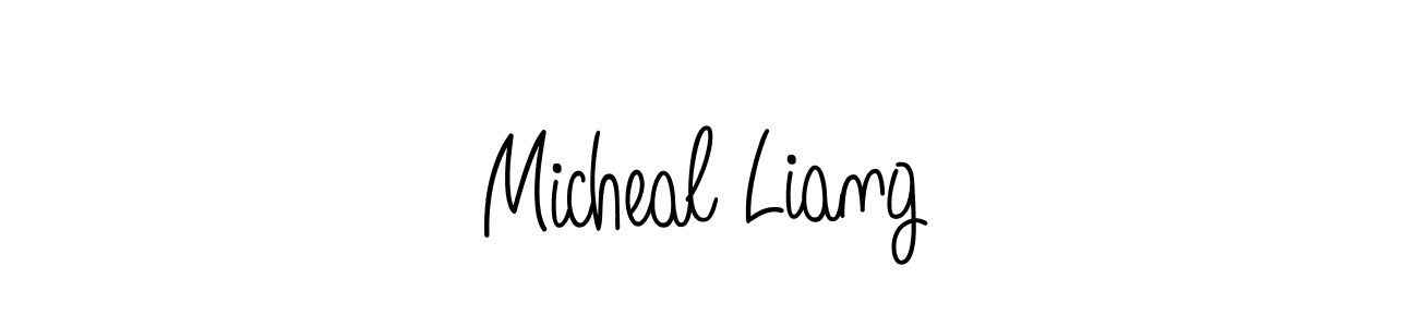 It looks lik you need a new signature style for name Micheal Liang. Design unique handwritten (Angelique-Rose-font-FFP) signature with our free signature maker in just a few clicks. Micheal Liang signature style 5 images and pictures png