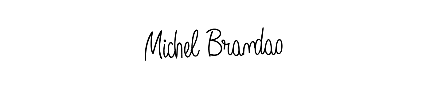 Angelique-Rose-font-FFP is a professional signature style that is perfect for those who want to add a touch of class to their signature. It is also a great choice for those who want to make their signature more unique. Get Michel Brandao name to fancy signature for free. Michel Brandao signature style 5 images and pictures png