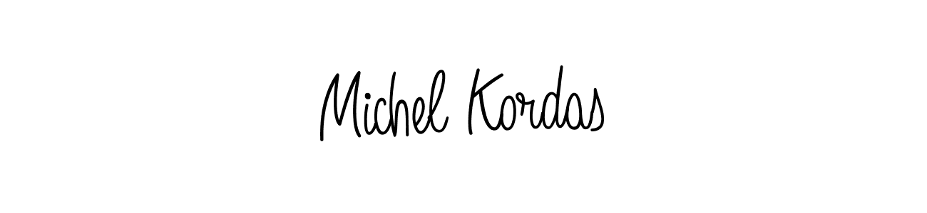 if you are searching for the best signature style for your name Michel Kordas. so please give up your signature search. here we have designed multiple signature styles  using Angelique-Rose-font-FFP. Michel Kordas signature style 5 images and pictures png