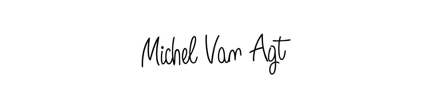 How to make Michel Van Agt name signature. Use Angelique-Rose-font-FFP style for creating short signs online. This is the latest handwritten sign. Michel Van Agt signature style 5 images and pictures png