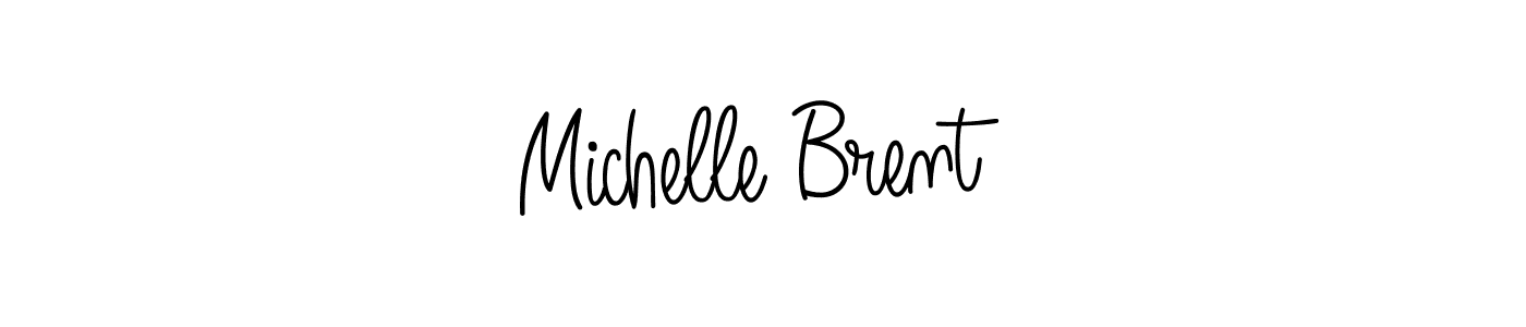 Best and Professional Signature Style for Michelle Brent. Angelique-Rose-font-FFP Best Signature Style Collection. Michelle Brent signature style 5 images and pictures png