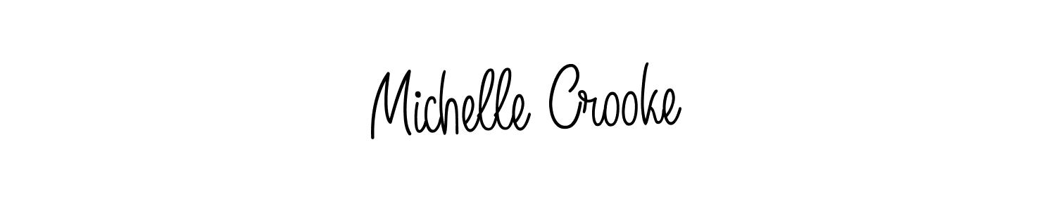 Here are the top 10 professional signature styles for the name Michelle Crooke. These are the best autograph styles you can use for your name. Michelle Crooke signature style 5 images and pictures png