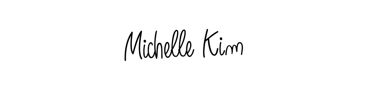 Angelique-Rose-font-FFP is a professional signature style that is perfect for those who want to add a touch of class to their signature. It is also a great choice for those who want to make their signature more unique. Get Michelle Kim name to fancy signature for free. Michelle Kim signature style 5 images and pictures png