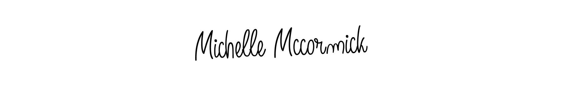 How to make Michelle Mccormick name signature. Use Angelique-Rose-font-FFP style for creating short signs online. This is the latest handwritten sign. Michelle Mccormick signature style 5 images and pictures png