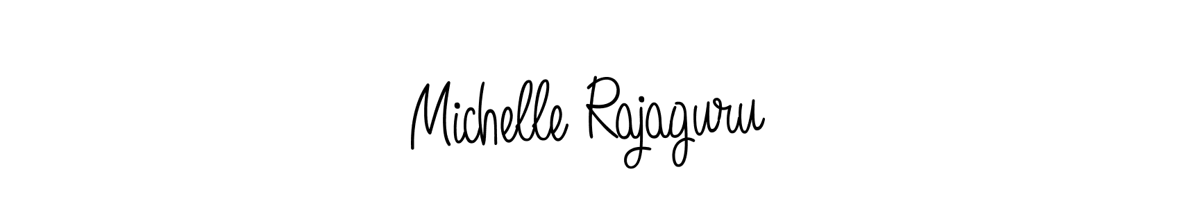 Once you've used our free online signature maker to create your best signature Angelique-Rose-font-FFP style, it's time to enjoy all of the benefits that Michelle Rajaguru name signing documents. Michelle Rajaguru signature style 5 images and pictures png