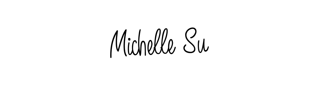 Once you've used our free online signature maker to create your best signature Angelique-Rose-font-FFP style, it's time to enjoy all of the benefits that Michelle Su name signing documents. Michelle Su signature style 5 images and pictures png