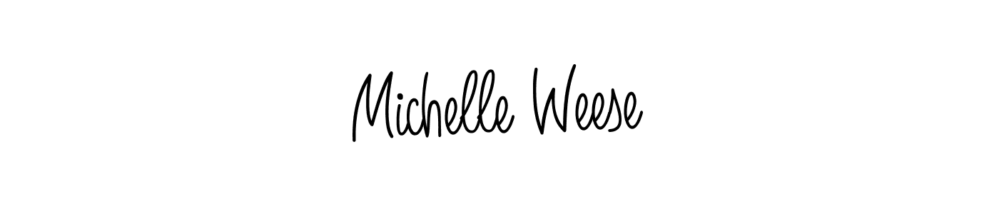 Also You can easily find your signature by using the search form. We will create Michelle Weese name handwritten signature images for you free of cost using Angelique-Rose-font-FFP sign style. Michelle Weese signature style 5 images and pictures png