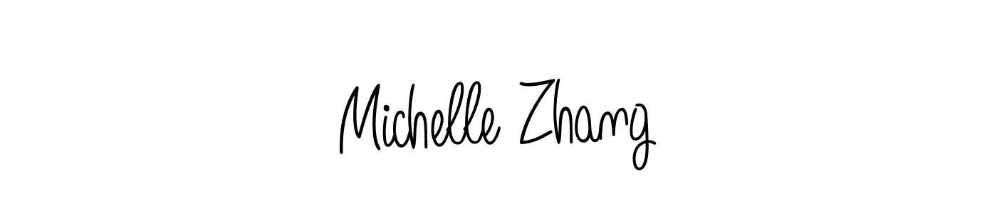 Also we have Michelle Zhang name is the best signature style. Create professional handwritten signature collection using Angelique-Rose-font-FFP autograph style. Michelle Zhang signature style 5 images and pictures png