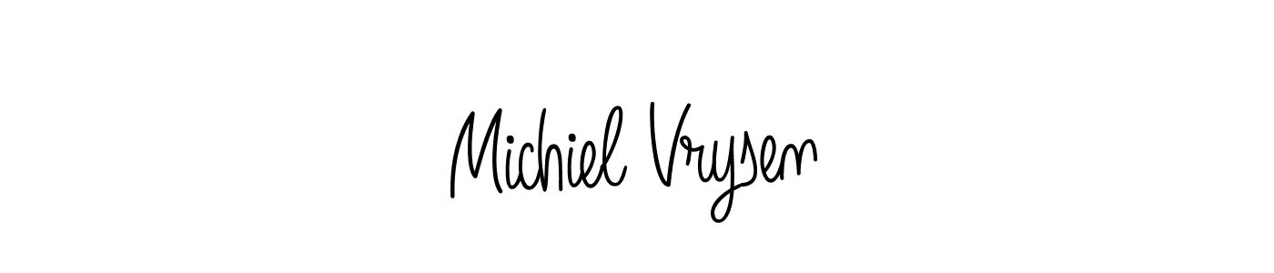 Once you've used our free online signature maker to create your best signature Angelique-Rose-font-FFP style, it's time to enjoy all of the benefits that Michiel Vrysen name signing documents. Michiel Vrysen signature style 5 images and pictures png