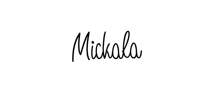 Once you've used our free online signature maker to create your best signature Angelique-Rose-font-FFP style, it's time to enjoy all of the benefits that Mickala name signing documents. Mickala signature style 5 images and pictures png