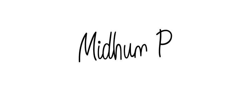 You can use this online signature creator to create a handwritten signature for the name Midhun P. This is the best online autograph maker. Midhun P signature style 5 images and pictures png