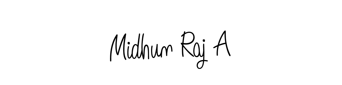 How to Draw Midhun Raj A signature style? Angelique-Rose-font-FFP is a latest design signature styles for name Midhun Raj A. Midhun Raj A signature style 5 images and pictures png