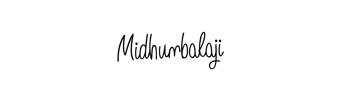 Make a beautiful signature design for name Midhunbalaji. Use this online signature maker to create a handwritten signature for free. Midhunbalaji signature style 5 images and pictures png