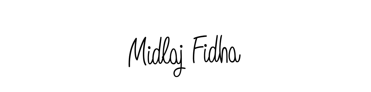 Also You can easily find your signature by using the search form. We will create Midlaj Fidha name handwritten signature images for you free of cost using Angelique-Rose-font-FFP sign style. Midlaj Fidha signature style 5 images and pictures png