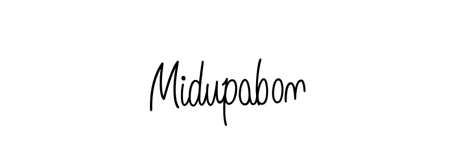 Angelique-Rose-font-FFP is a professional signature style that is perfect for those who want to add a touch of class to their signature. It is also a great choice for those who want to make their signature more unique. Get Midupabon name to fancy signature for free. Midupabon signature style 5 images and pictures png