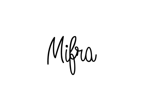 How to make Mifra signature? Angelique-Rose-font-FFP is a professional autograph style. Create handwritten signature for Mifra name. Mifra signature style 5 images and pictures png