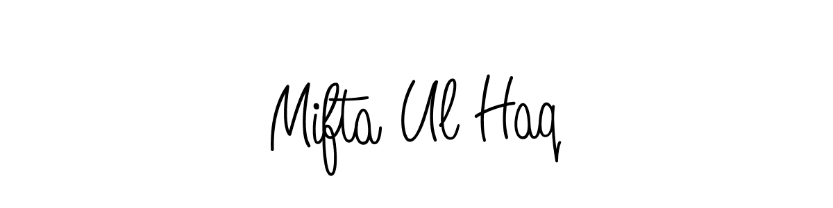 Once you've used our free online signature maker to create your best signature Angelique-Rose-font-FFP style, it's time to enjoy all of the benefits that Mifta Ul Haq name signing documents. Mifta Ul Haq signature style 5 images and pictures png