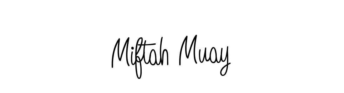 How to Draw Miftah Muay signature style? Angelique-Rose-font-FFP is a latest design signature styles for name Miftah Muay. Miftah Muay signature style 5 images and pictures png