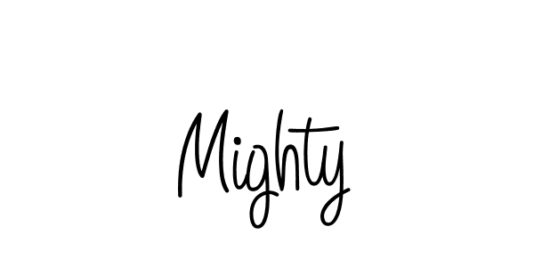 How to Draw Mighty signature style? Angelique-Rose-font-FFP is a latest design signature styles for name Mighty. Mighty signature style 5 images and pictures png