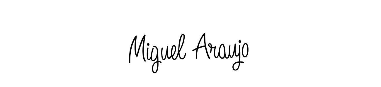Best and Professional Signature Style for Miguel Araujo. Angelique-Rose-font-FFP Best Signature Style Collection. Miguel Araujo signature style 5 images and pictures png