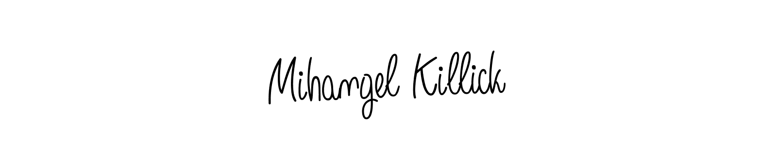 Create a beautiful signature design for name Mihangel Killick. With this signature (Angelique-Rose-font-FFP) fonts, you can make a handwritten signature for free. Mihangel Killick signature style 5 images and pictures png