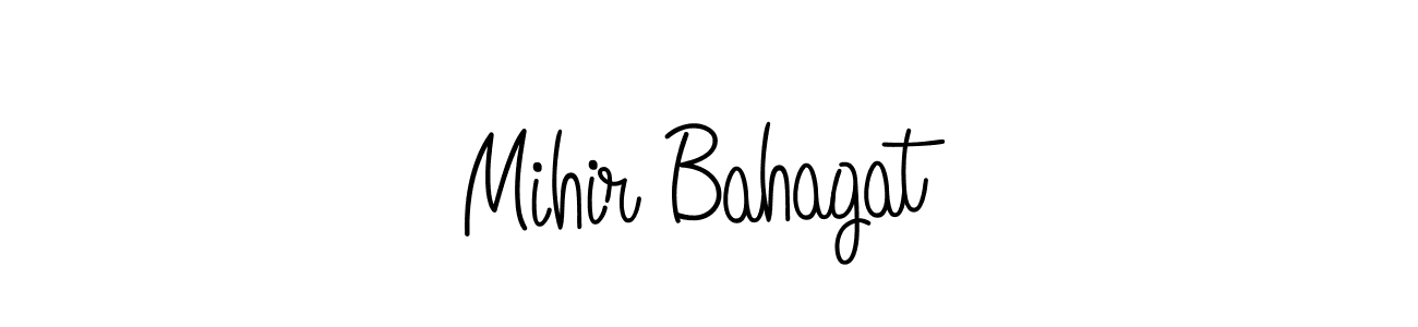 Design your own signature with our free online signature maker. With this signature software, you can create a handwritten (Angelique-Rose-font-FFP) signature for name Mihir Bahagat. Mihir Bahagat signature style 5 images and pictures png