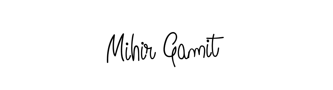 Make a beautiful signature design for name Mihir Gamit. Use this online signature maker to create a handwritten signature for free. Mihir Gamit signature style 5 images and pictures png