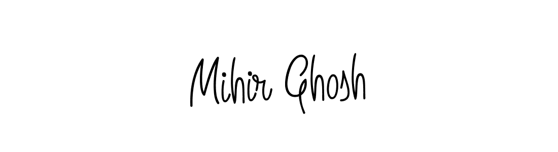 Make a beautiful signature design for name Mihir Ghosh. Use this online signature maker to create a handwritten signature for free. Mihir Ghosh signature style 5 images and pictures png