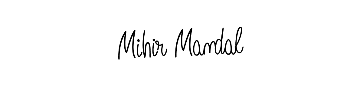 Best and Professional Signature Style for Mihir Mandal. Angelique-Rose-font-FFP Best Signature Style Collection. Mihir Mandal signature style 5 images and pictures png